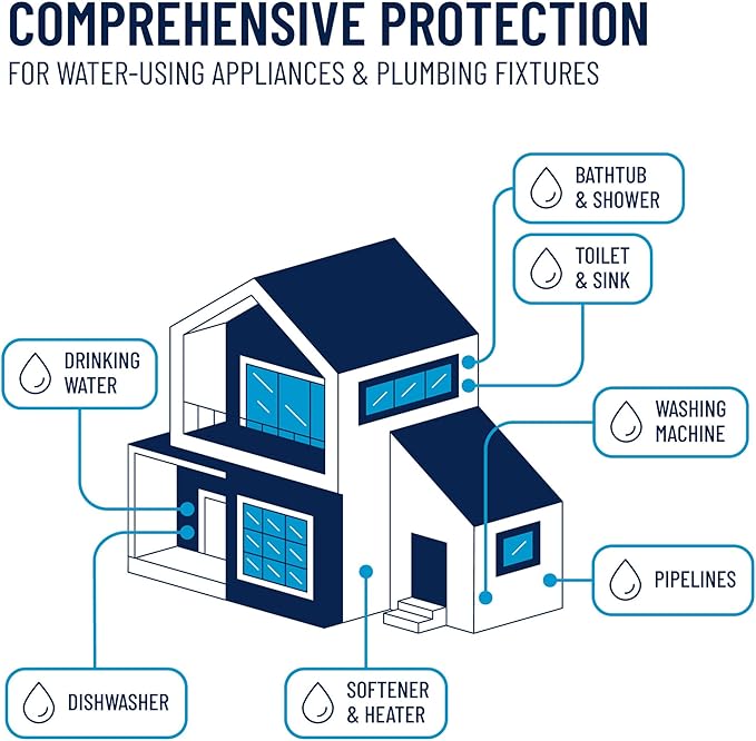Pentair Pentek RFFE20-BB Big Blue Water Filter, 20-Inch, Whole House Radial Flow Iron Reduction Replacement Cartridge, 20" x 4.5", White