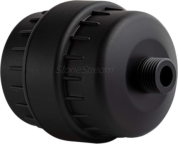 Shower Filter for Hard Water- Original StoneStream Shower head filter with Vitamin C and Activated Charcoal to remove Chlorine, Heavy metals and more- For Dry Skin and Hair