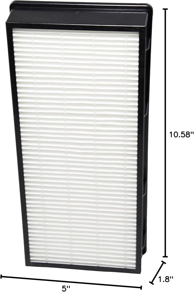 Filter-Monster True HEPA Replacement Compatible with Whirlpool 1183900 Filter for Whirlpool Tall Tower Air Purifier Models APT40010R, APMT2001M