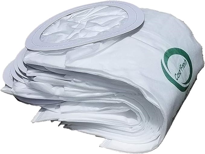 10 PK HEPA ProTeam 100331 Replacement. Compatible with 10 QT Backpack Coachvac, Super Coachvac, Megavac