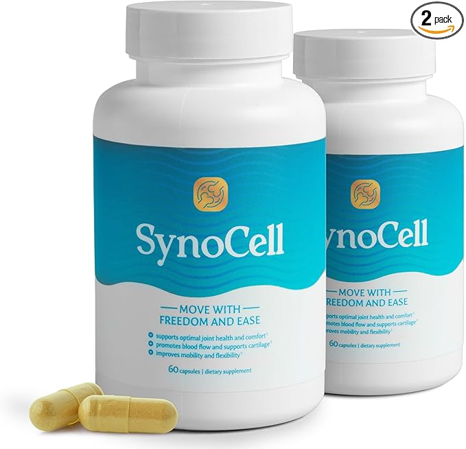 Glucosamine Chondroitin Complex 2 Pack Back, Neck, and Joint Support Supplement with Boswellia, Quercetin, & MSM - Renew Your Joints from The Inside Out - Move with Freedom and Ease