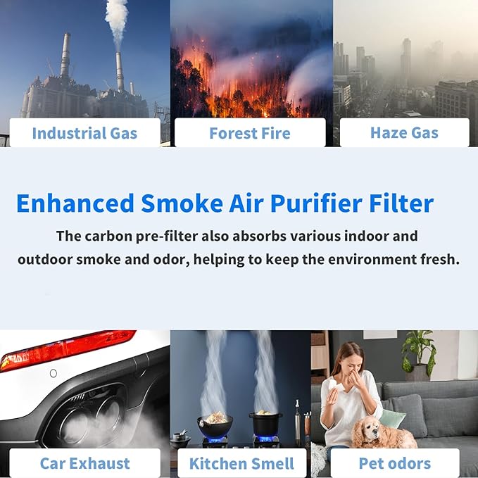 2 Pack Core 300 Toxin Absorber Replacement Filter for LEVOIT Core 300 & Core 300S & Core P350 & Core300-P Air Purifier,3-in-1 H13 True HEPA & Activated Carbon Filter, Core 300-RF(Green)