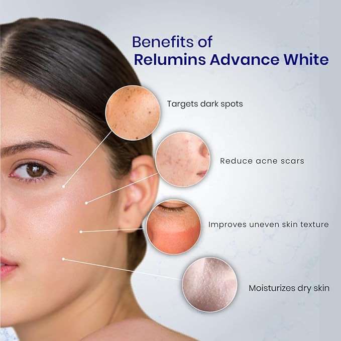 Relumins Advanced White Glutathione Capsules - Max Strength Brightening Supplement with ALA, Placenta, Rose HIPS & Vitamin C - Fights Oxidative Stress, Supports Collagen & Youthful Skin - 10 Bottles