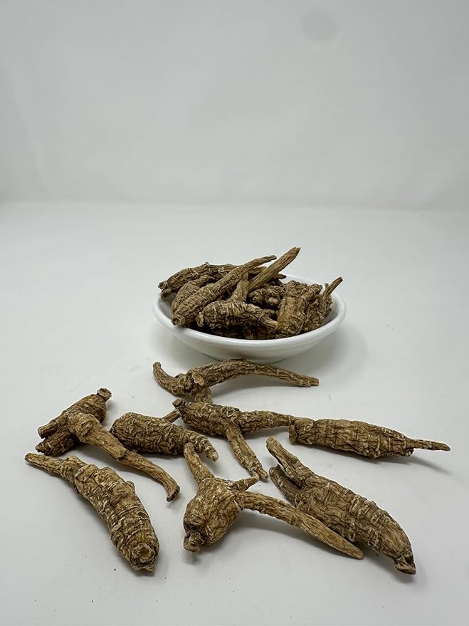 Wisconsin American Ginseng, American Wisconsin Ginsengss Slices Root 西洋参/花旗参 Energy for Men & Women Ginseng in Soup, Tea Smoothies Large 4 Ounce Box