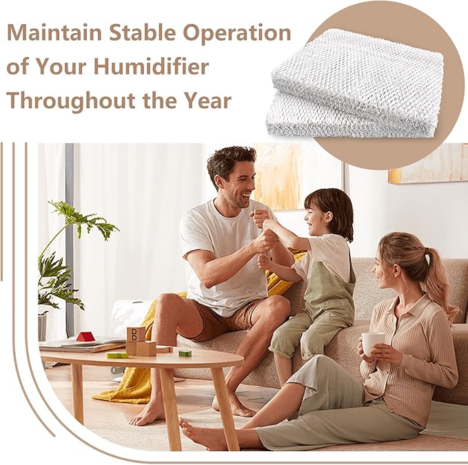 Water Panel 35 Humidifier Filter Pad Replacement for Lennox X2661 Humidifier Models HCWB3-17, HCWB2-17, HCWP2-18, HCWP3-18, WB2-17, WB3-17, WP2-18, WP3-18 (2 Pack)