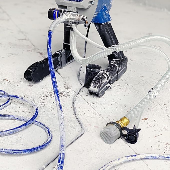 2PCS 288716 3/4 Replacement Inlet Strainer with 5PCS 288749 60-Mesh SG2/SG3 Spray Gun Filter Combo Kit for Airless Paint Sprayers