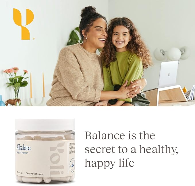 Yoli Alkalete - Calcium and Magnesium Supplement - 60 Capsules