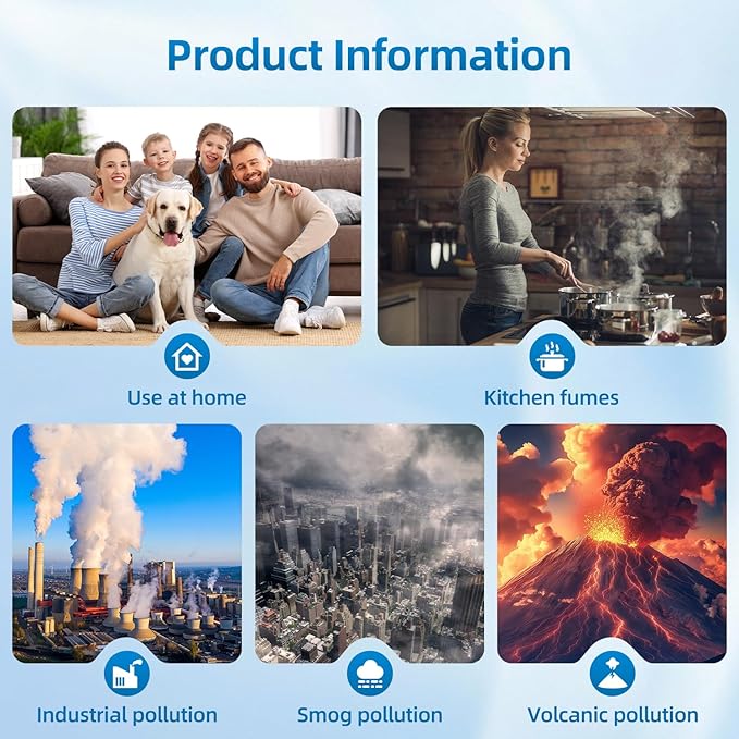 311i Max Replacement Filter Compatible with Blueair Blue Pure 311i Max Air Purifier,H13 Activated Carbon Filter 2 Pack