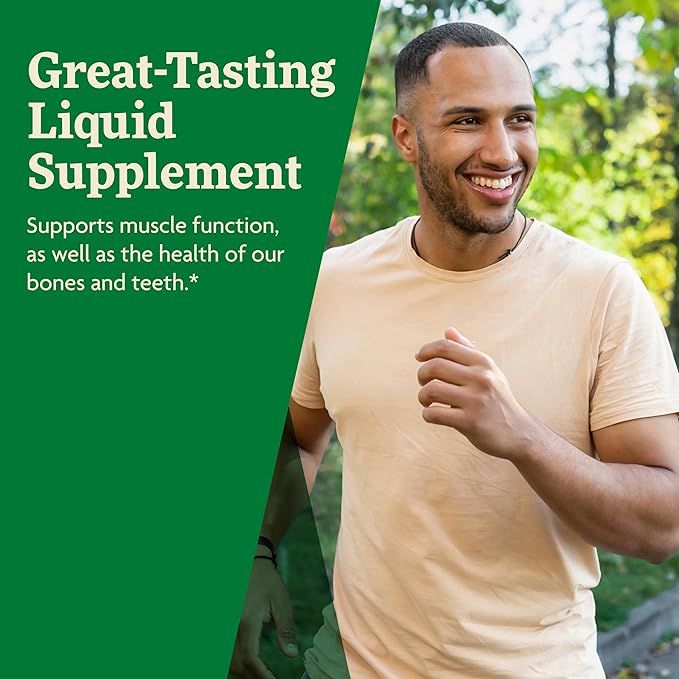 Floradix Magnesium - Liquid Herbal & Mineral Supplement for Bone Support, Digestive Health* & More - Vegetarian, Non-GMO - 8.5 fl oz