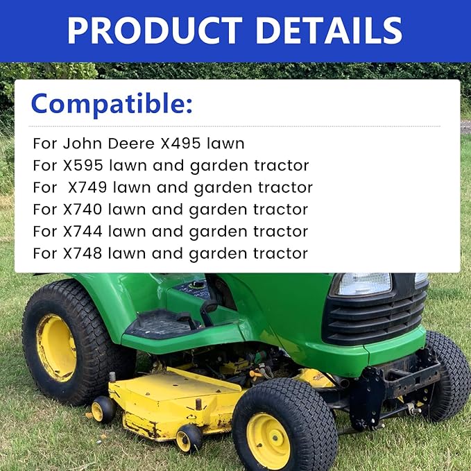 2 PCS M113621 Air Filter - Fit for John Deere M113621 NAPAA 6449 Fleetguard AF25550 WIX 46449 Kawasaki 11013-1290 11013-7029 11013-7048 Donaldson P822686