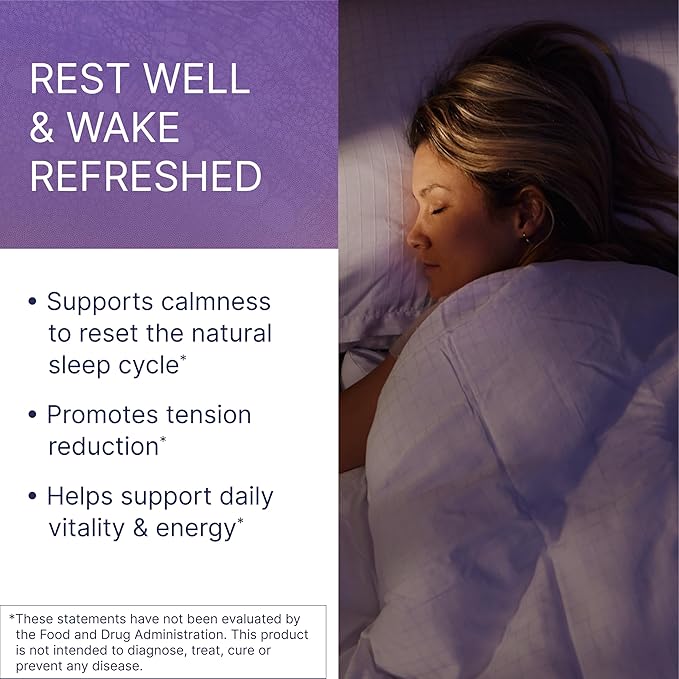 Microbiome Labs Zenbiome Sleep - L Theanine Supplement with Lemon Balm Extract & Probiotics with Bifidobacterium Longum - Help Soothe The Gut-Brain Axis at Bedtime (30 Capsules)