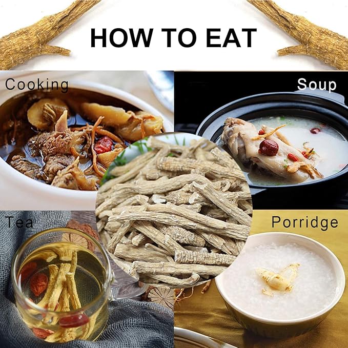 American Ginseng from Wisconsin, DOL American Wisconsin Ginseng Slices Root 西洋参/花旗参 美國花旗參 (4 Ounce (Bag of 1) Small Root)