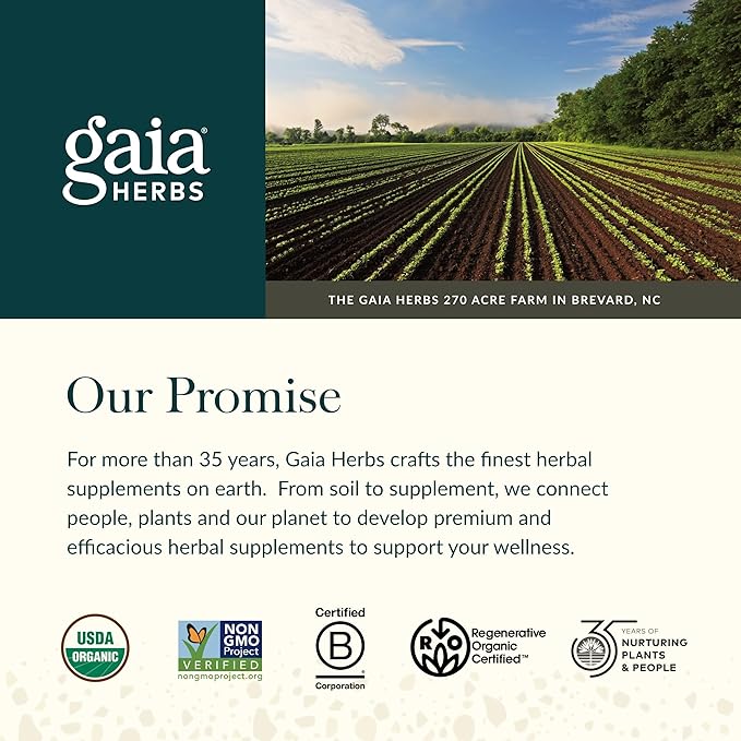 Gaia Herbs Quercetin Synergy - Supports Immunity - with Lemon Fruit Extract - 50 Vegan Capsules (50-Day Supply)