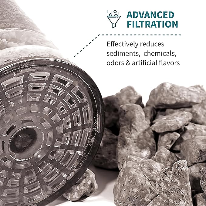 Water Filter Replacement 13845 for PiMag Countertop Waterfall Gravity Filtration System 1384 & 13681, Water Purifier Cartridge for Nikken Filter Replacement, Home Alkaline Drinking Dispenser Cartridge