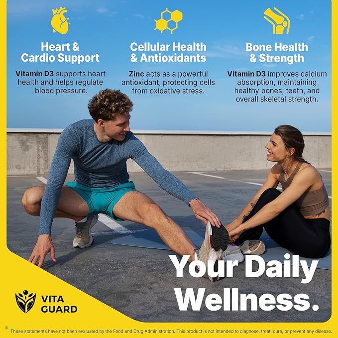 Vitamin D3 Drops with Zinc โ 10,000 IU D3 & 15 mg Zinc Liquid Supplement โ Immune Support for Men & Women โ Sugar-Free Pineapple Flavor โ 30-Day Supply