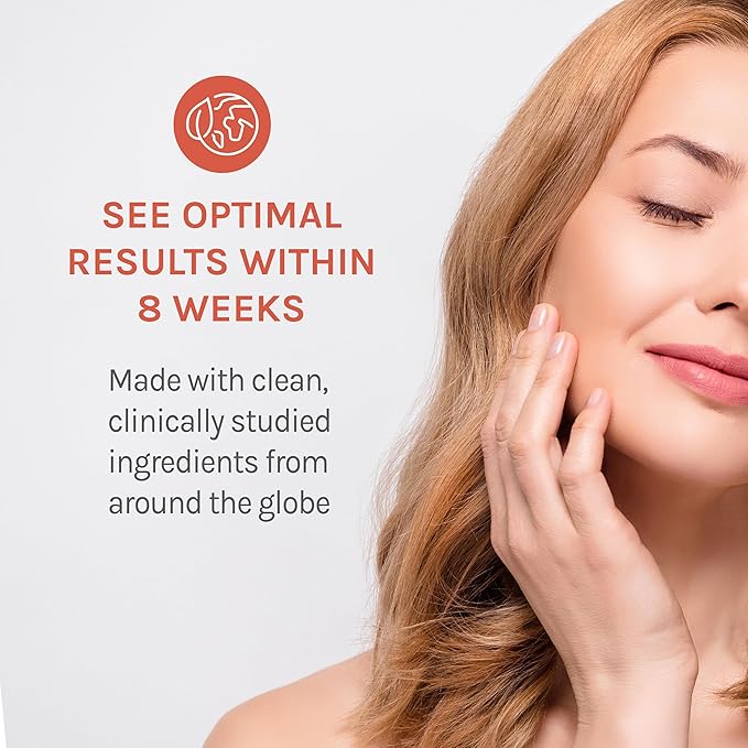 Reserveage Nutrition Collagen Replenish Powder with Hyaluronic Acid & Vitamin C - No-Taste Collagen for Radiant Skin Care, Hair Growth & Cellulite Reduction - Mixes Easily - 2.75 oz