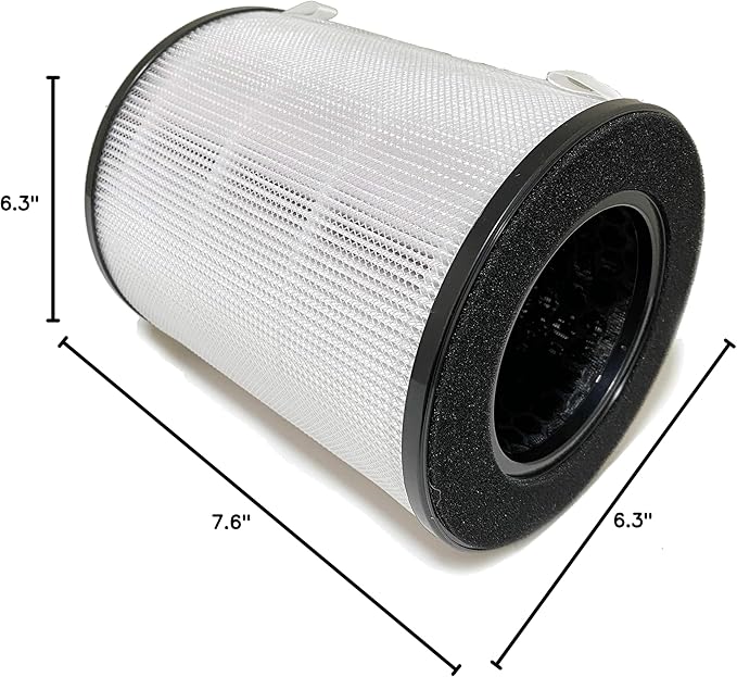 Nispira AP-T20FL True HEPA Replacement Filter Compatible with TotalClean 360° Tower Air Purifier AP-T20 AP-T20WT, 1 Pack