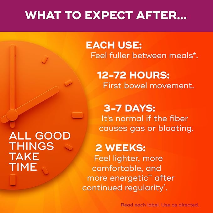 Metamucil Premium Blend, 4-in-1 Fiber Supplement for Digestive Health, Psyllium Husk Powder, Sugar-Free with Stevia, Plant-Based Fiber Supplement, Orange Flavored, 180 teaspoons