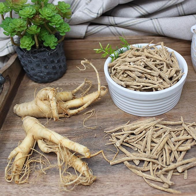 American Ginseng from Wisconsin, DOL American Wisconsin Ginseng Slices Root 西洋参/花旗参 美國花旗參 (4 Ounce (Bag of 1) Small Root)