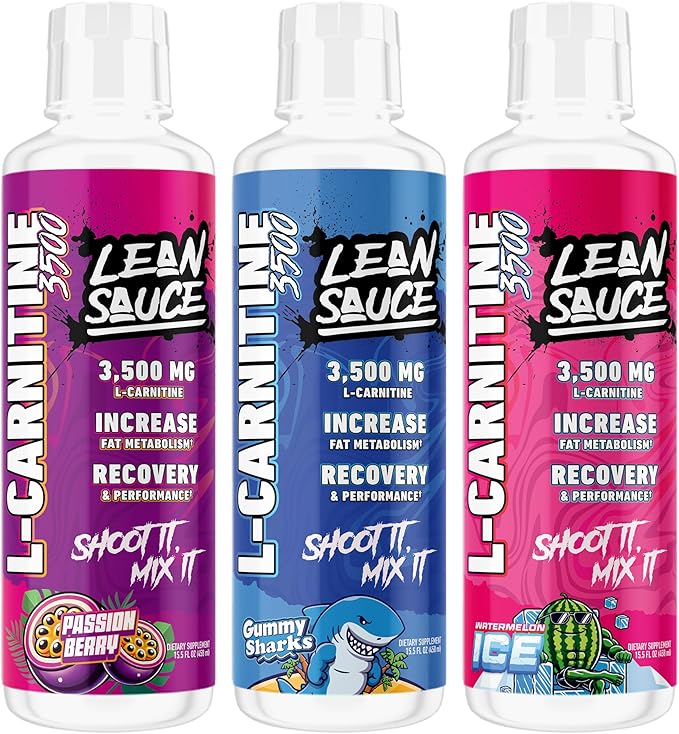 Lean Sauce L-Carnitine Liquid 3500mg - Gummy Sharks