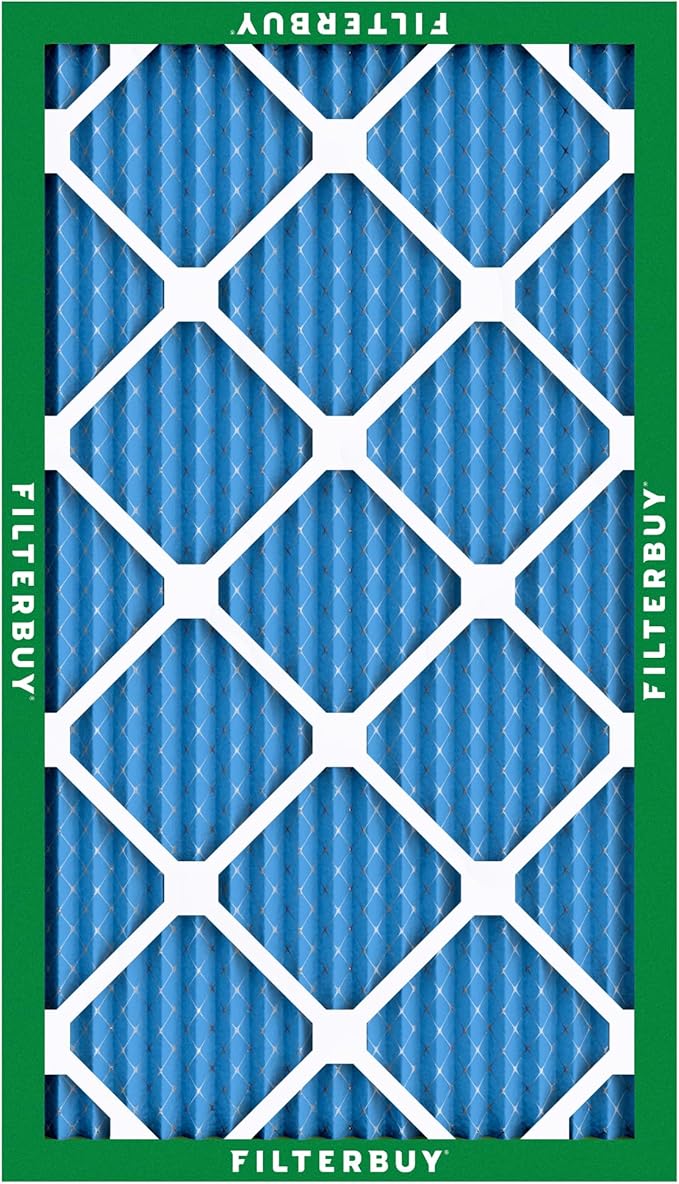 Filterbuy 20x36x1 Air Filter MERV 13 (MPR 1900) Health Defense Replacement (3-Pack), Electrostatic Pleated HVAC AC Furnace Filters, Made in USA (Actual Size: 19.75 x 35.75 x 0.75)