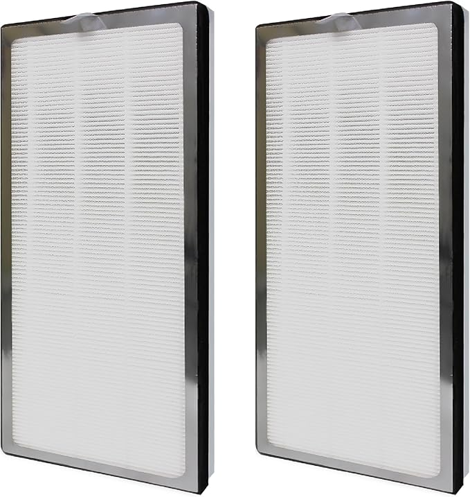 40 Replacement Filter Compatible with MA Air Purifier 40 Series, 3-IN-1 True HEPA 13 Filtration, Fine Pre-Filter and Activated Carbon F ilter, 2 Pack