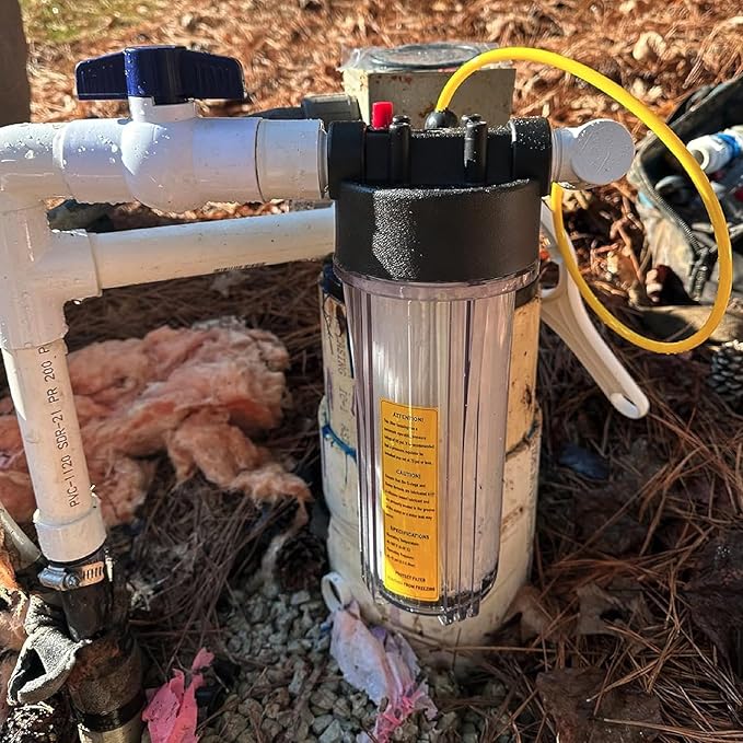 The Sulfur Eliminator Iron Buster Replacement Well Water Filter, Designed For Sulfur Eliminator Deluxe, Can be Used with Any Standard Whole House Canister System, Specialized Iron & Sediment Filter