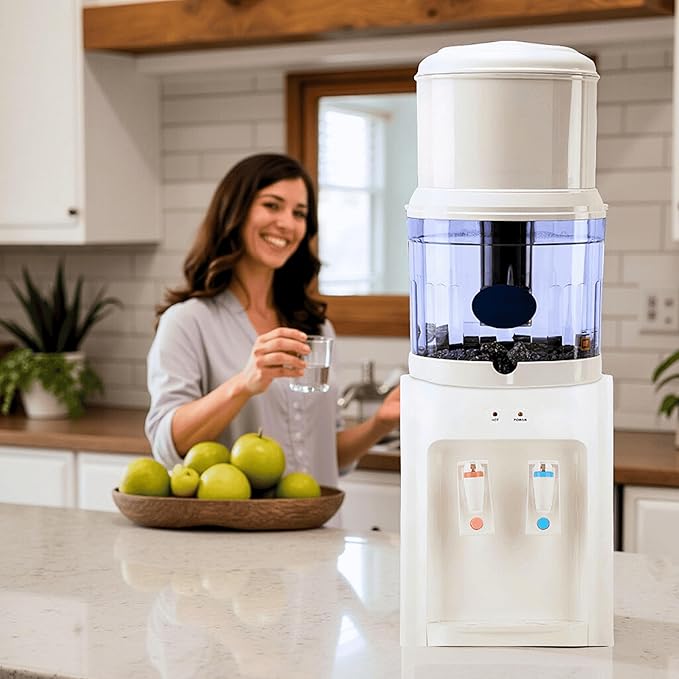 Sponge Filter Replacement 1362 and Cartridge 1361 for Nikken Aqua Pour 1360 - Prefilter Sponge and Water Filtration System Cartridge for Nikken Water Filter Replacement PiMag Gravity Filtration System