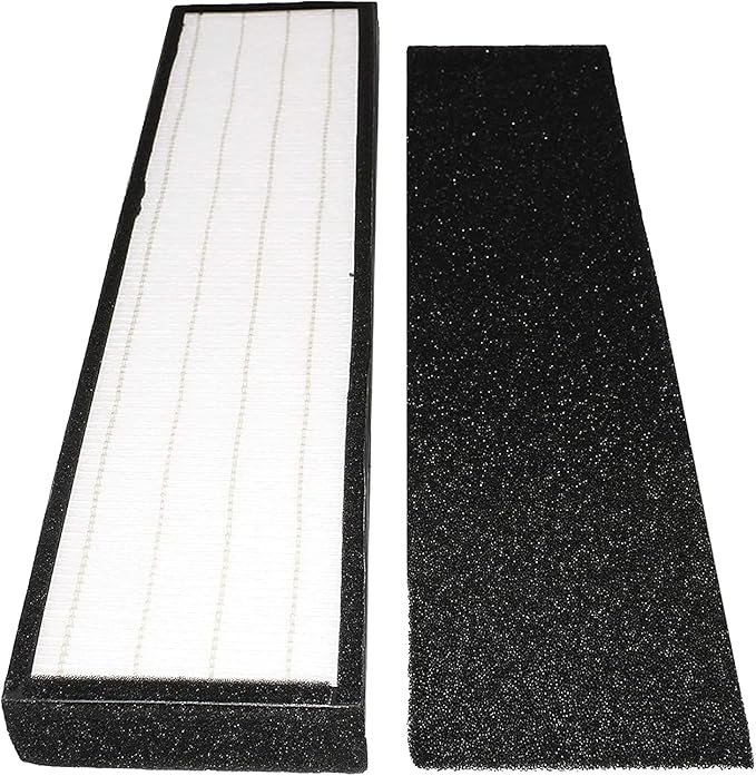 LifeSupplyUSA True HEPA Filter Replacement Compatible with GermGuardian FLT5000/FLT5111 AC5000 Series, Filter C Air Purifier (3-Pack)