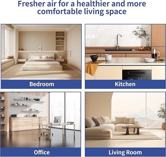 2-Pack 410 Filter Replacement Compatible with AprilAire 410 Whole House Air Purifiers Models,1410,1610,2410,2416,3410,4400,MERV 11 Furnace Filter Replacement,fit for16x28x4Furnace Actual size