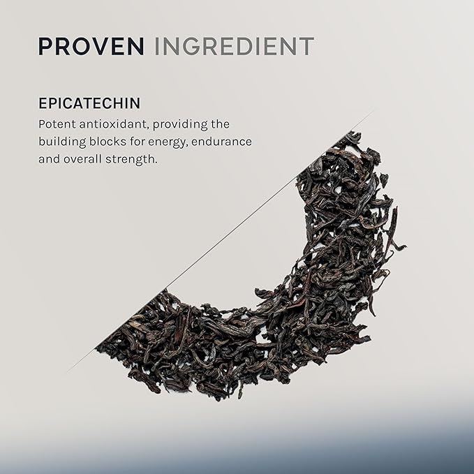 InfiniWell Epicatechin Supplement - Support Muscle Building & Nitric Oxide Production - Promote Healthy Protein Synthesis, Exercise Recovery, Antioxidant Support & Cognitive Function (60 Capsules)