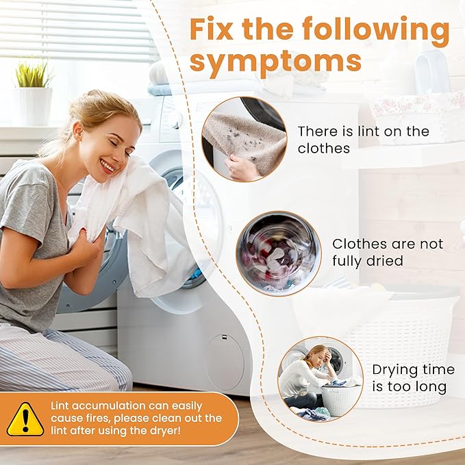 33001808 Dryer Lint Filter Screen Compatible with Whirlpool Maytag Dryer Replacement Parts by AMI PARTS - Replaces WP33001808 AH2035632 PS2035632