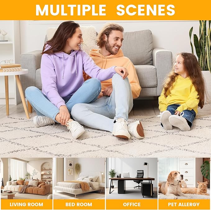 12x24x1 HVAC Furnace Air Filter, Lasts a Lifetime, Washable, the Last HVAC Filter You Will Ever Buy, Breathe Safely at Home or in the Office,Merv 8(Actual Size:11.38x23.38x0.82 Inch)