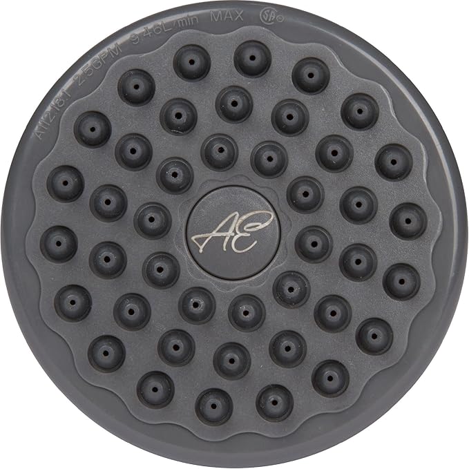 Aqua Elegante 3 Inch High Pressure Shower Head - Best Pressure Boosting, Wall Mount, Bathroom Showerhead For Low Flow Showers, 1.8 GPM - Oil-Rubbed Bronze & California Certified