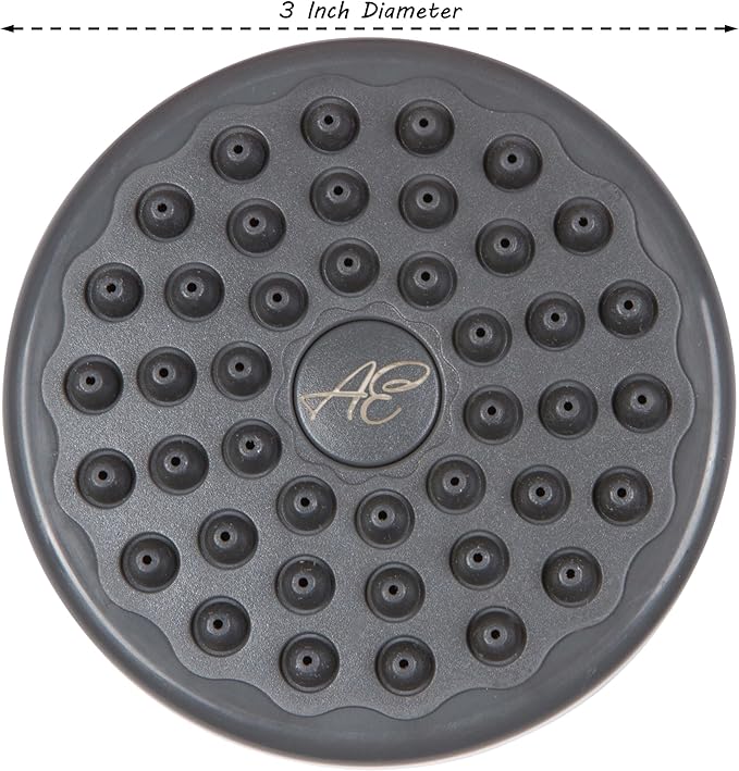 Pressure Boosting Shower Head - High Pressure Water Saver Showerhead Best For Low Flow Showers, 2.5 GPM - Oil-Rubbed Bronze