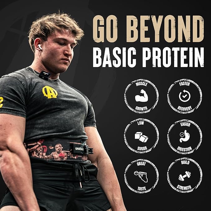 Animal Whey Isolate Protein Powder - Loaded for Pre & Post Workout Muscle Builder and Recovery with Digestive Enzymes for Men & Women - 25g Protein, Great Taste, Low Sugar - Chocolate 2 lbs