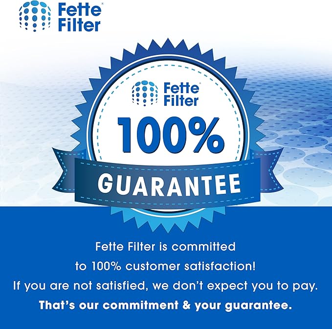 Fette Filter - Core Mini-RF True Hepa H13 Replacement Filter Compatiable with LEVOIT Core Mini Air Purifier 3 Stage Filtration True Hepa Activated Carbon and Pre-Filter. Part # Core Mini-RF 2-pack.
