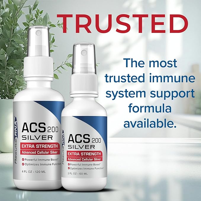 Results RNA - ACS 200 Silver Extra Strength Immune System Support – Advanced Cellular Colloidal Silver Supercharges Your Immune System. Recommended by Doctors Worldwide ( 2 oz )