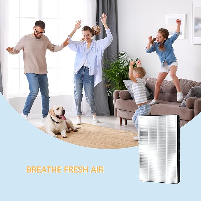 Nispira F2 A2 True HEPA Filter Replacement for Filtrete Room Air Purifier FAP-C02WA-G2, FAP-C03BA-G2, FAP-T03BA-G2, FAP-SCO2W, FAP-SC02N, 2 Packs