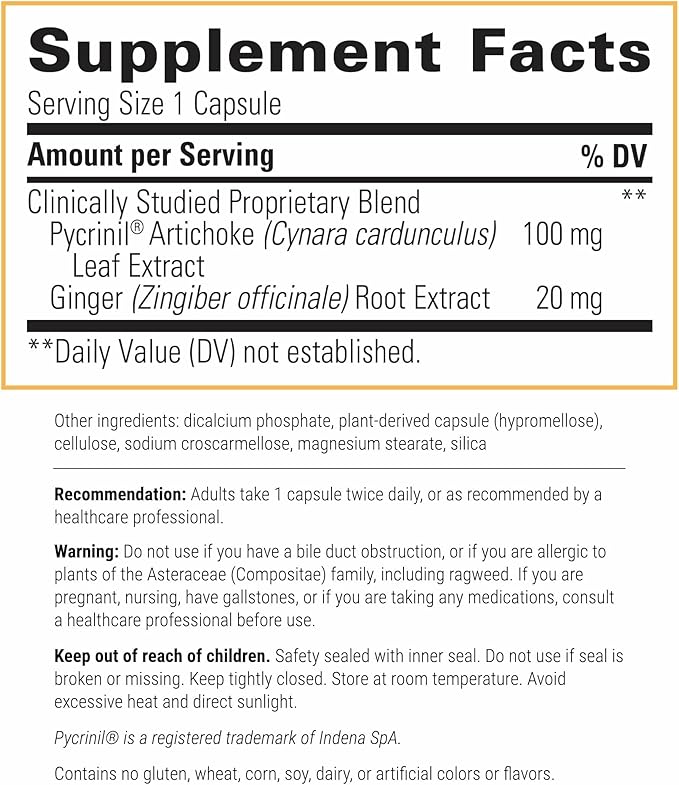Integrative Therapeutics Motility Activator – GI Motility & Gut Health Support Supplement* - Dairy-Free & Gluten-Free - 60 Capsules (60 Servings)