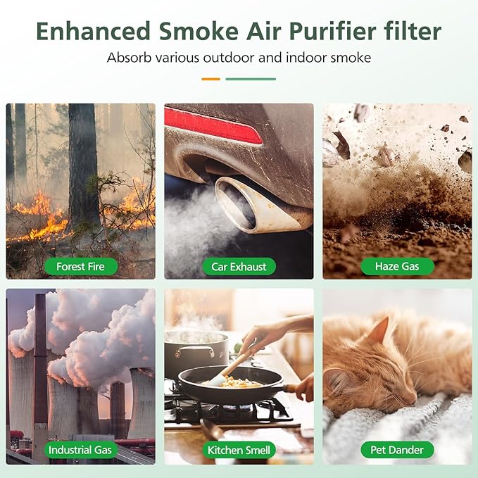 Core Mini Replacement Filter Compatible With LEVOIT Core Mini-P Air Purifier, 3-IN-1 Hepa Air Filter, Core Mini-RF Filter With 10 Pack Aroma Pads, 4 Packs