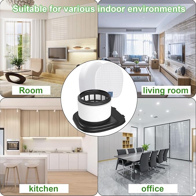 IX141 Replacement Filter for Shark Rocket Pro IX140 IX141 IX142 IZ140 IZ140C IZ141C IZ142 UZ145 Cordless Stick Vacuum,3 HEPA Filter 3 Foam & Felt Filter 1 Cleaning Brush Part # 617FJ140 & 616FJ140