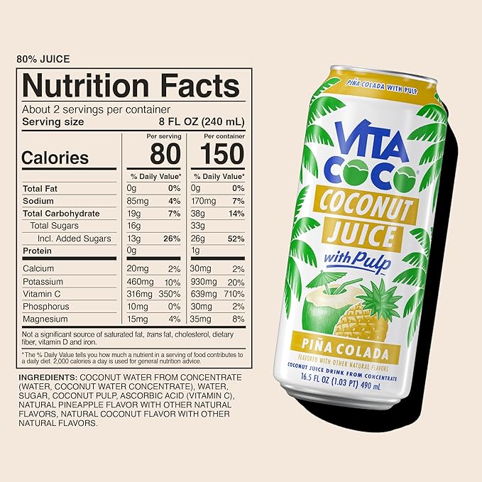 Vita Coco Pina Colada Juice