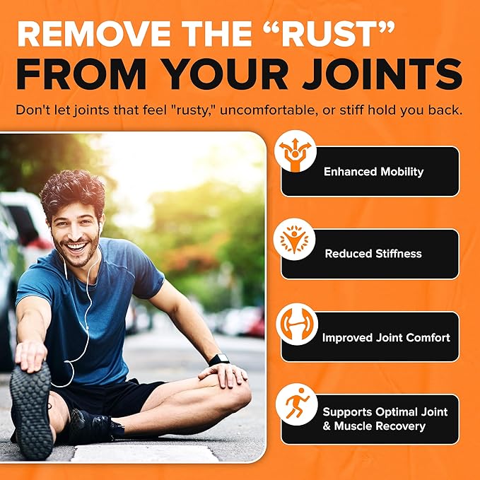 SaltWrap Remodel Clinic - Joint Remodeling Supplement for Senescent Cell Removal and Scar Tissue - Improve Mobility, Reduce Connective Tissue Stiffness - Fisetin, Quercetin, Bromelain - 60 Capsules