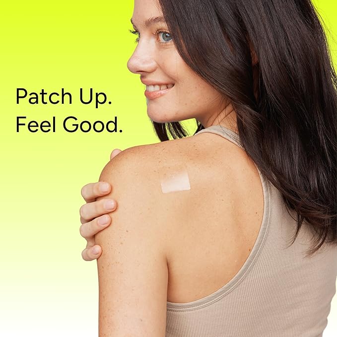 Happy Patch | 5-HTP, L-Theanine, Rhodiola, Inositol, B6, Vitamin D3 | 30 Patches