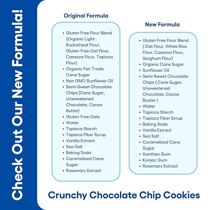 Partake Gluten Free Soft Baked & Crunchy Chocolate Chip Cookies Variety Pack - Vegan - Free From the Top 9 Allergens Including Dairy, Wheat, Soy, Eggs, & Peanuts - Non GMO - Safe School & Office Snack (24 Packs Per Flavor - 48 Packs Total, 1.09 oz)