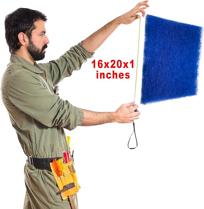 16x20x1 Furnace Filters Air Conditioner Filter Replacement Clean Vent-2 Pack