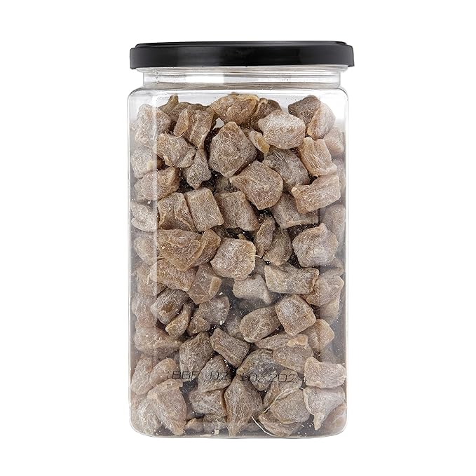 Homtiem Dried Crystallized Ginger(16 Ounce)Soft, Chews and Candied Delicious Gingers,No Artificial Colors, Easy to eat, keep and use, Real ginger candied pieces,All-Natural and Preservative-Free(2 LB) Pack2