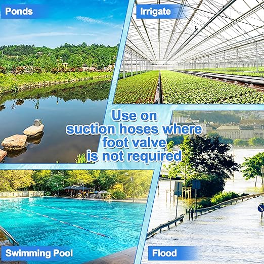 2” Pump Suction Hose Strainer, Round Hole Steel Basket Water Suction Filter, Carbon Steel Plated, with NPT Female Thread (2 inch)