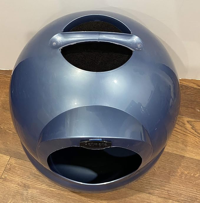 12-Pack Activated Carbon Litter Box Filters - Premium Pre Cut Cat Litter Filters Replacement - Compatible with PetMate Booda Dome Covered Box, Biodegradeable and Made in USA